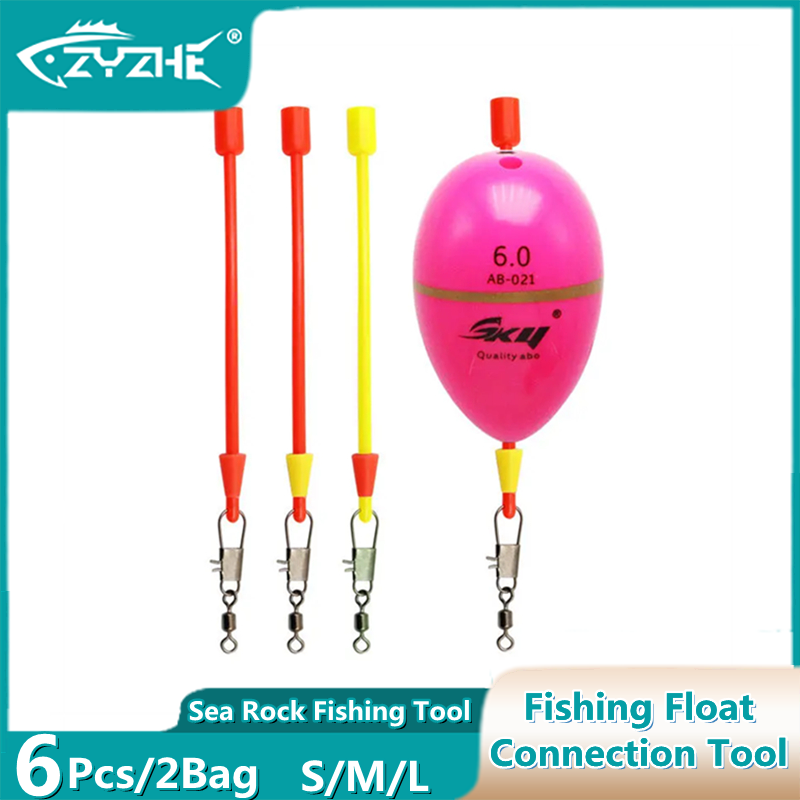 Fishing Equipment On Sale - ZYZHE 6pcs/2Bags Sea Rock Fishing Float