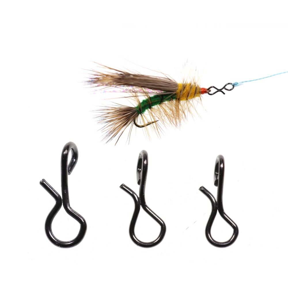 Fishing Equipment Basics - 50pcs/bag Fly Fishing Snap Quick Change