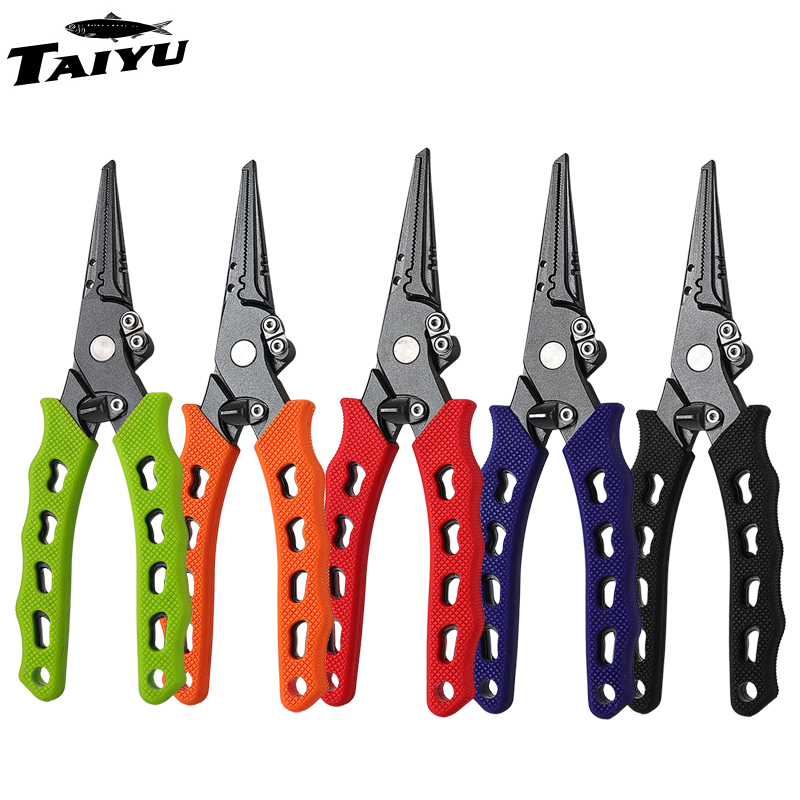 Fishing Equipment On Sale - TAIYU 5-color stainless steel lure pliers