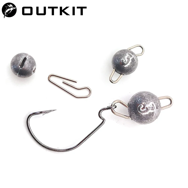 Fishing Equipment Basics - OUTKIT 10pcs/lot Lead Head Sinker Soft