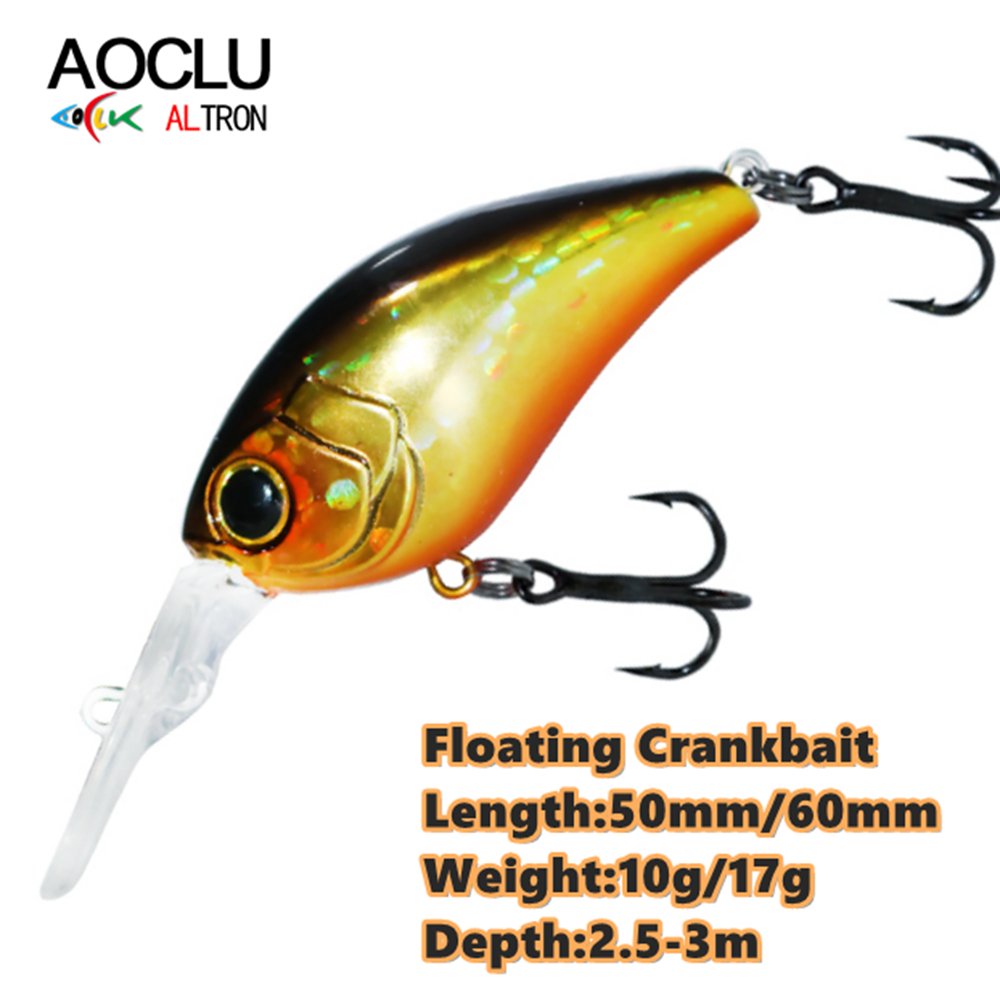 AOCLU Floating Minnow 50mm 10g - Quality Fishing Equipment บทวิจารณ์และราคา