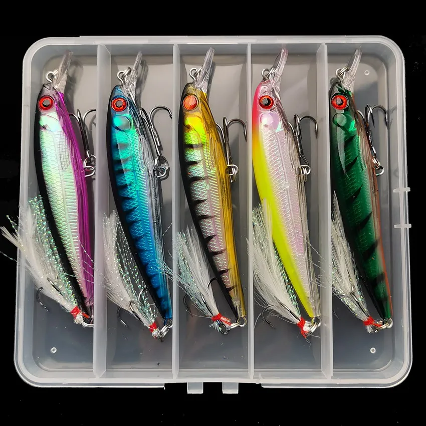 Laser 3D Eyes Bionic Minnow Fi - Fishing Lure บทวิจารณ์และราคา