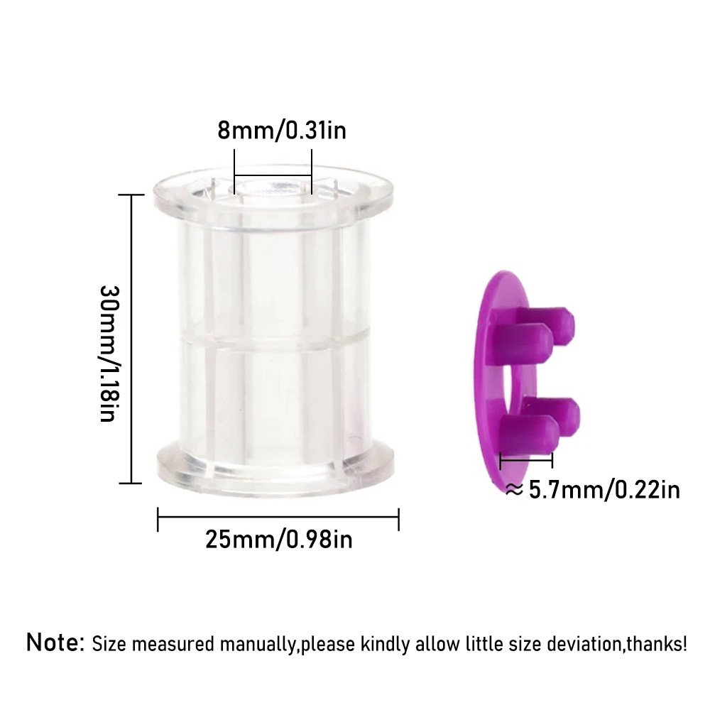 4PCS/9PCS Empty Standard Bobbi - Fly Fishing Set บทวิจารณ์และราคา
