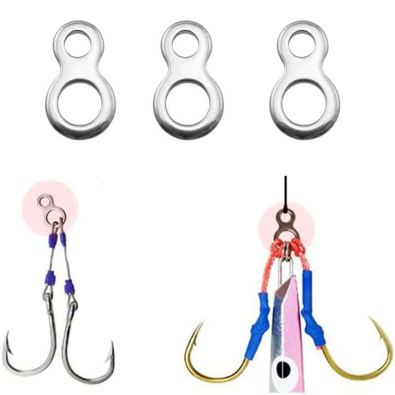10-50Pcs Stainless Steel Fishi - Fishing Equipment On Sale บทวิจารณ์และราคา