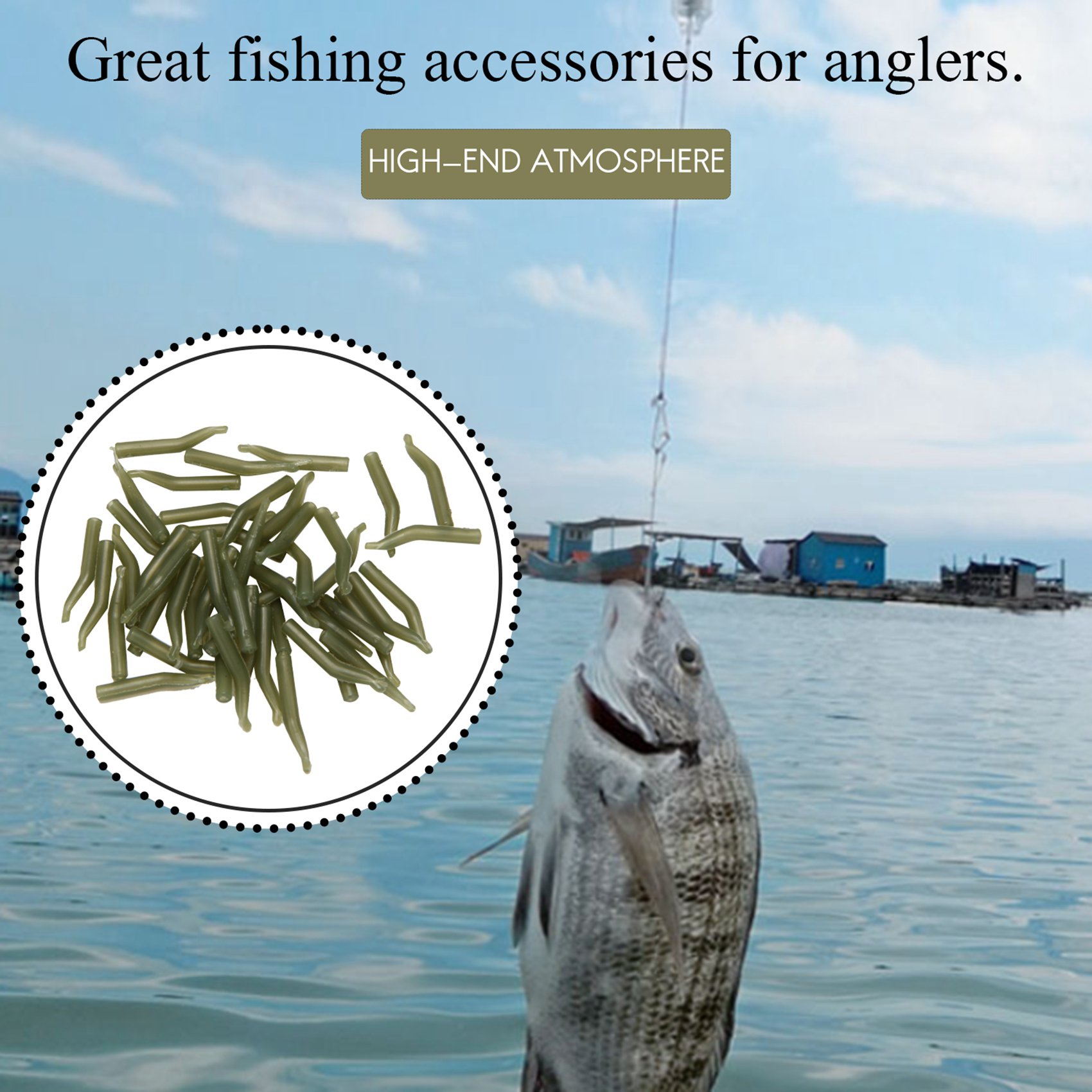 50Pcs/Lot Carp Fishing Hook Sl - Fishing Equipment Basics บทวิจารณ์และราคา