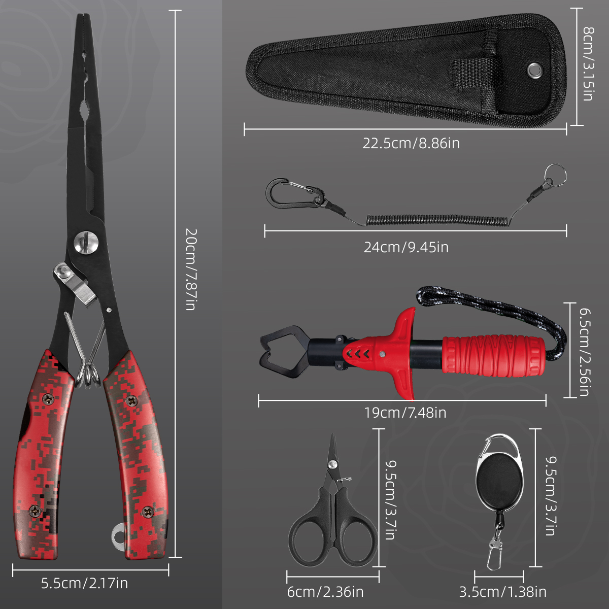 Functional fishing pliers made - Fishing Equipment Warehouse บทวิจารณ์และราคา