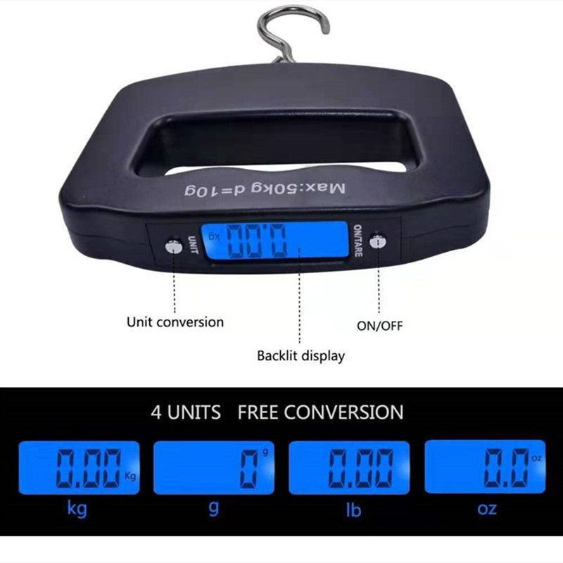 50kg Digital Fishing Scale Han - Fishing Equipment Basics บทวิจารณ์และราคา