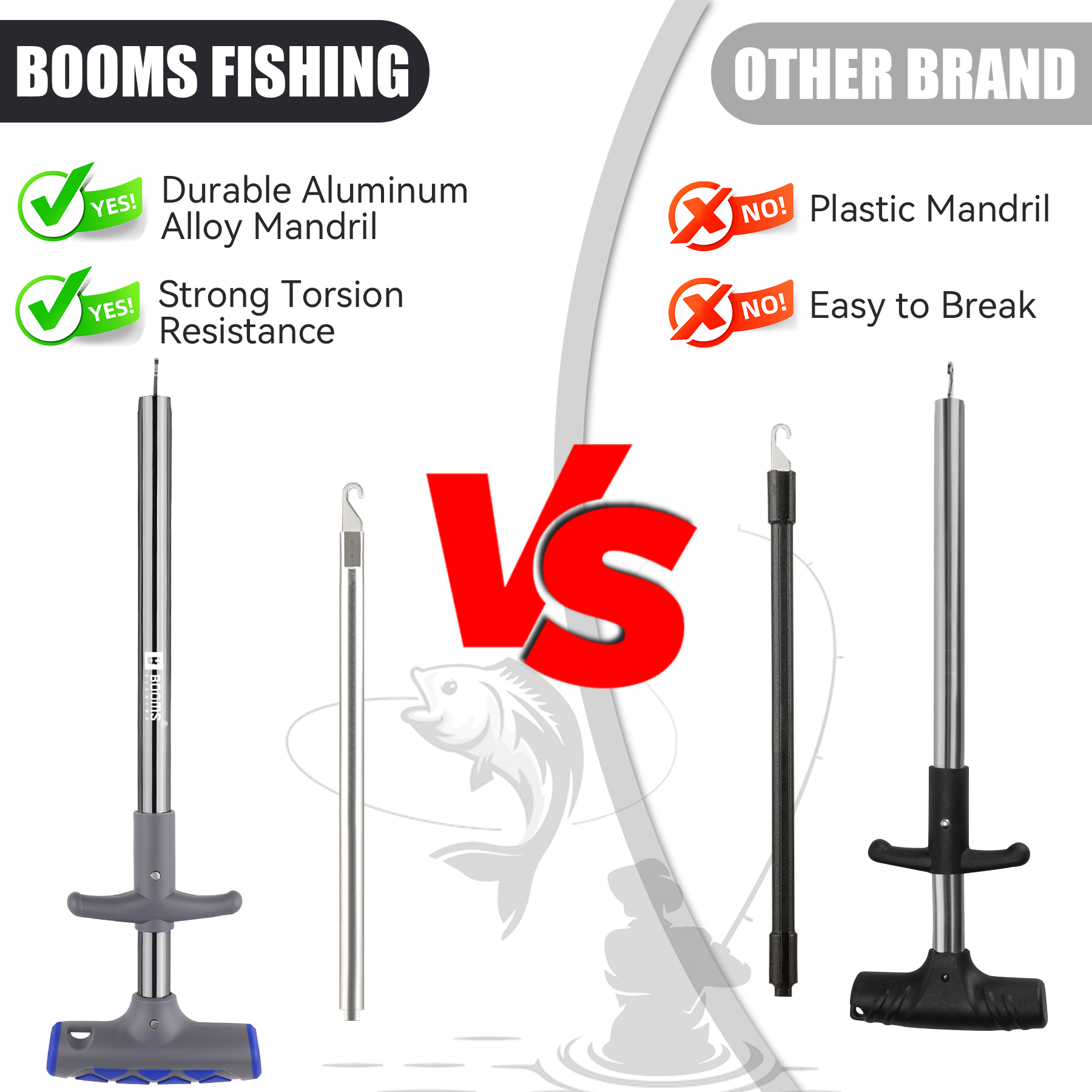 Booms Fishing XW20 Long Fish H - Fishing Equipment Warehouse บทวิจารณ์และราคา
