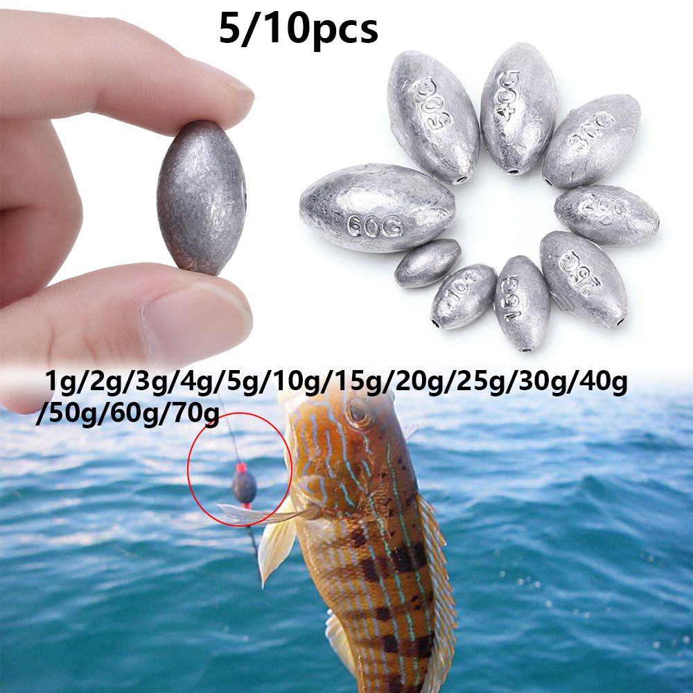 5/10Pcs High Quality Line Sink - Quality Fishing Equipment บทวิจารณ์และราคา