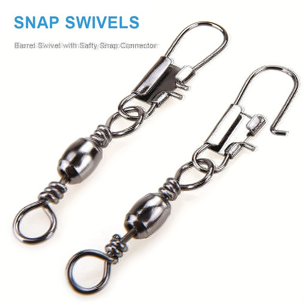 100Pcs/Lot 4#6#8#10#12# Swivel - Fishing Equipment Basics บทวิจารณ์และราคา