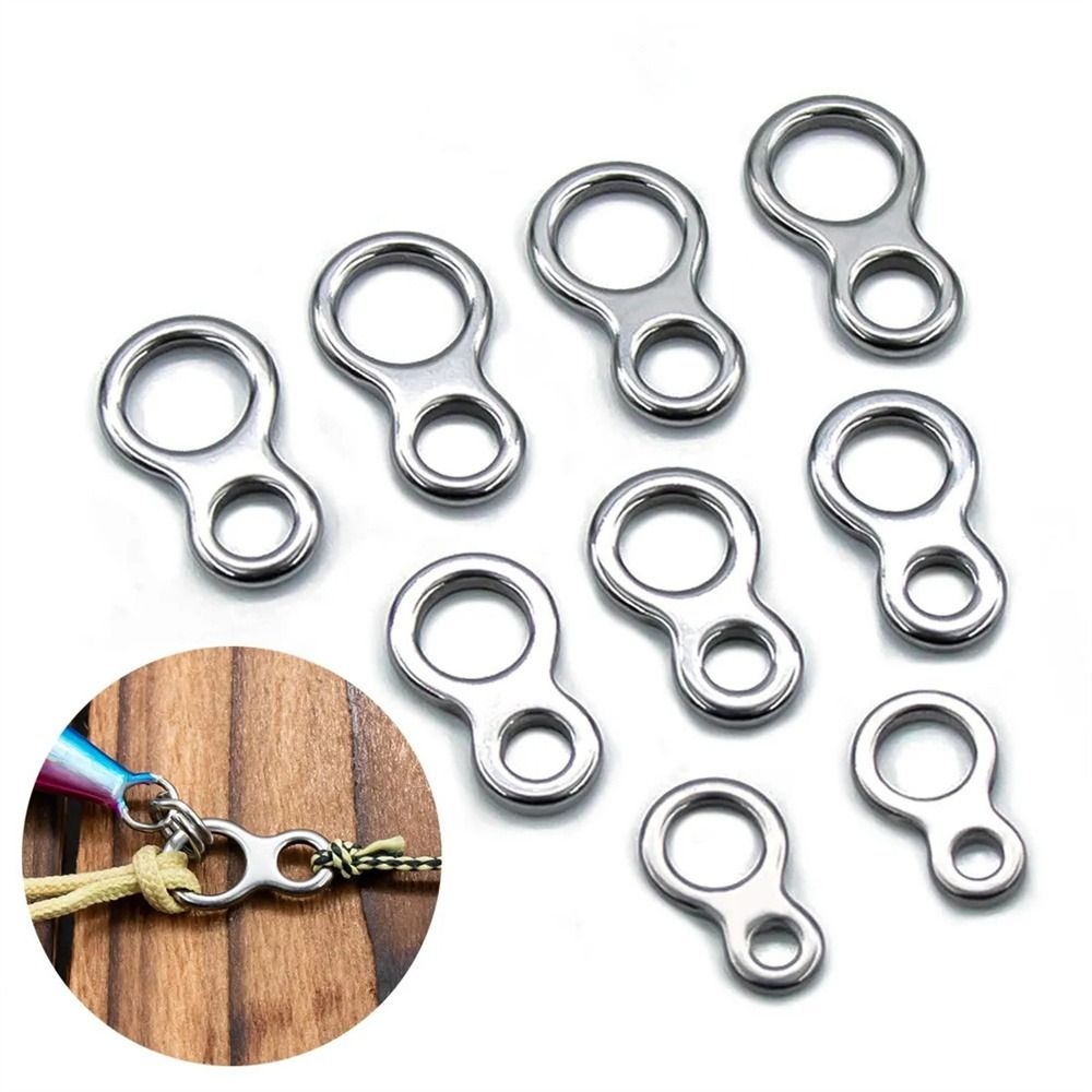 10Pcs Fishing Solid Ring Stain - Fishing Equipment On Sale บทวิจารณ์และราคา