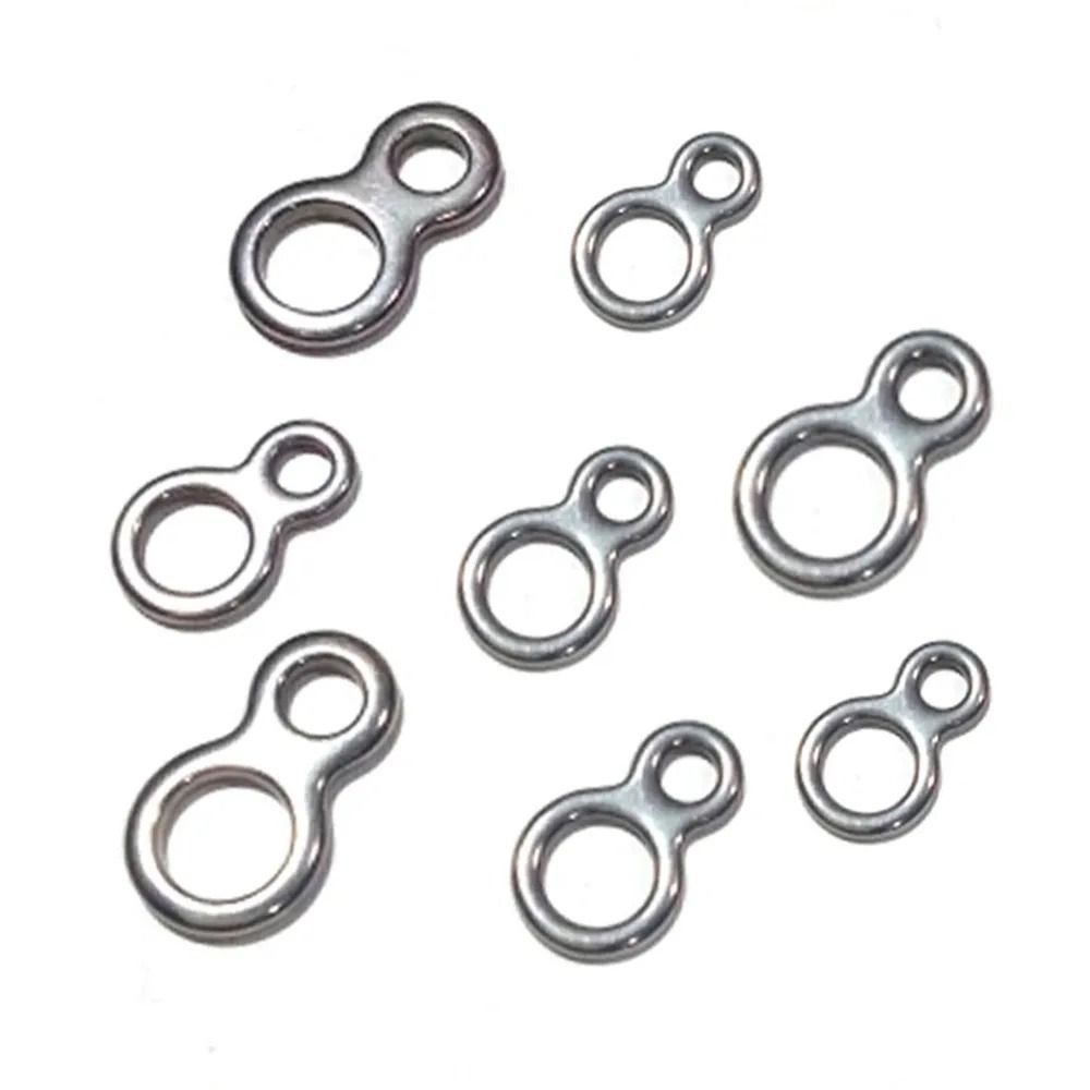 10Pcs Fishing Solid Ring Stain - Fishing Equipment On Sale บทวิจารณ์และราคา