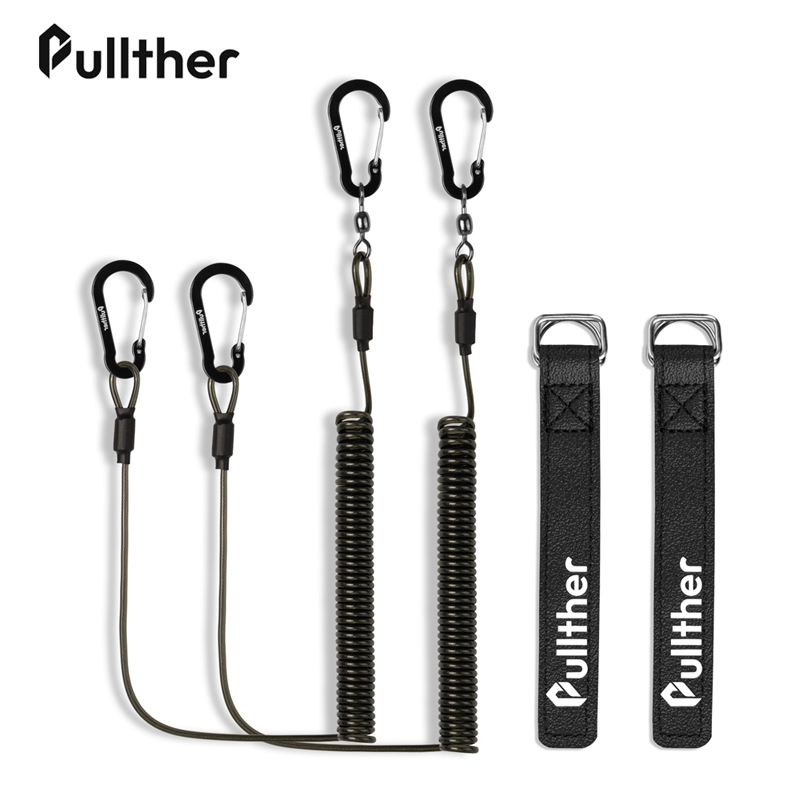fishing tools Coiled Lanyards  - Fishing Equipment On Sale บทวิจารณ์และราคา