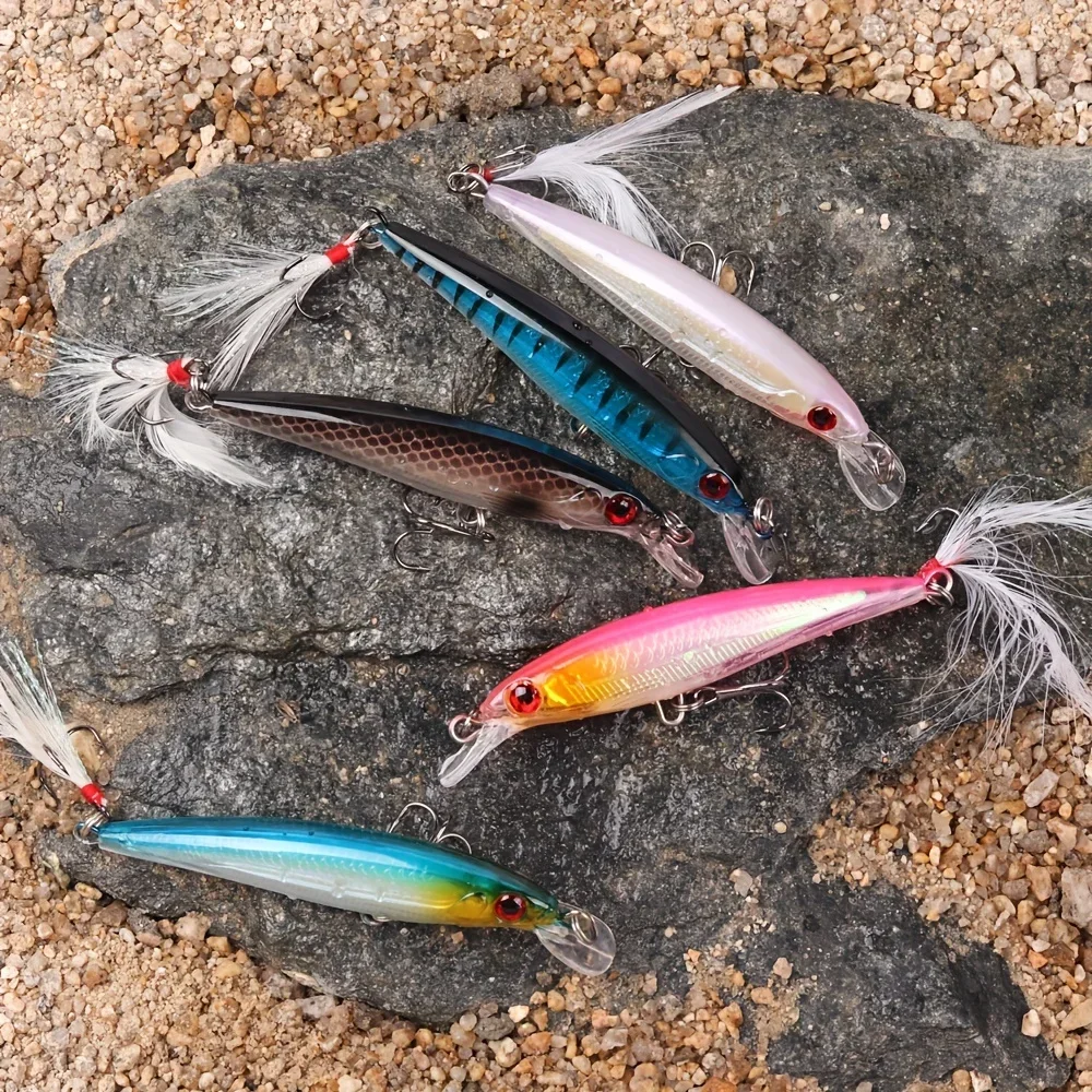5pcs/box Laser 3D Eyes Bionic  - Fishing Lure บทวิจารณ์และราคา