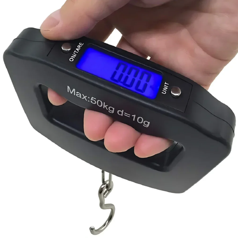 50kg/10g Travel Luggage Scale  - Fishing Equipment Basics บทวิจารณ์และราคา