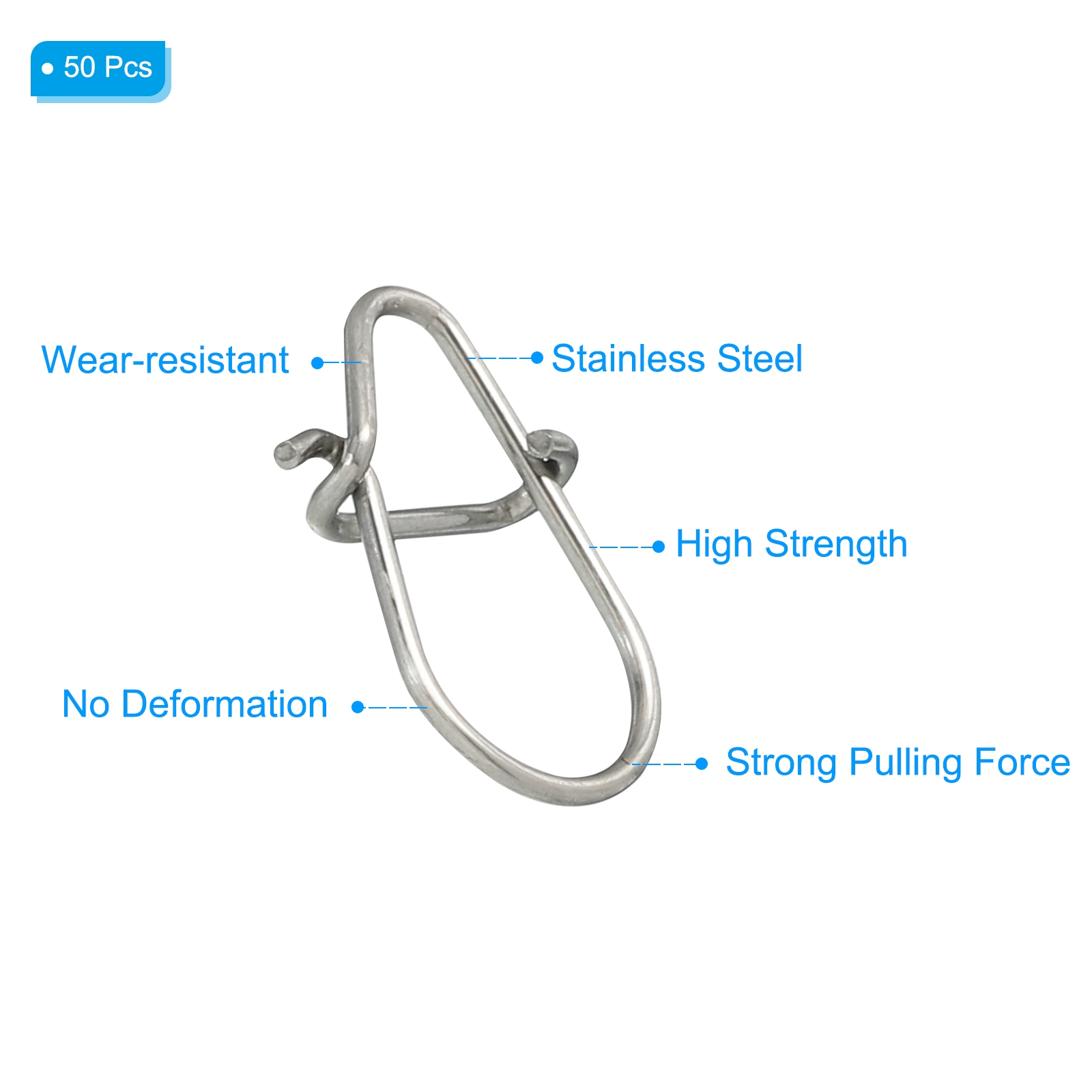 50pcs Stainless Steel Fishing  - Fishing Equipment Basics บทวิจารณ์และราคา