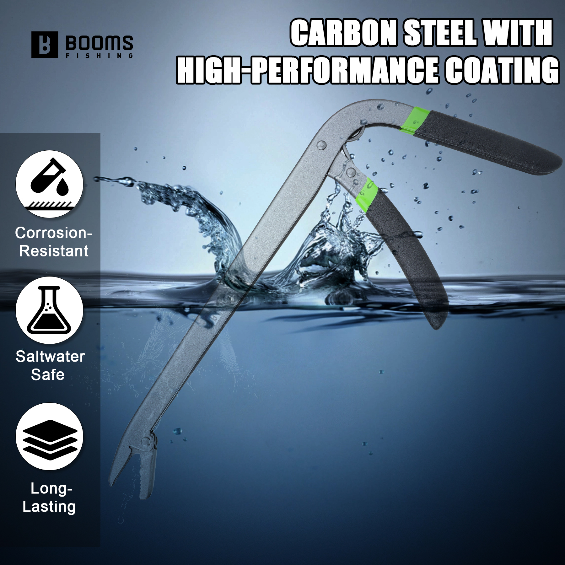 Booms Fishing 25cm Carbon Stee - Fishing Equipment Warehouse บทวิจารณ์และราคา