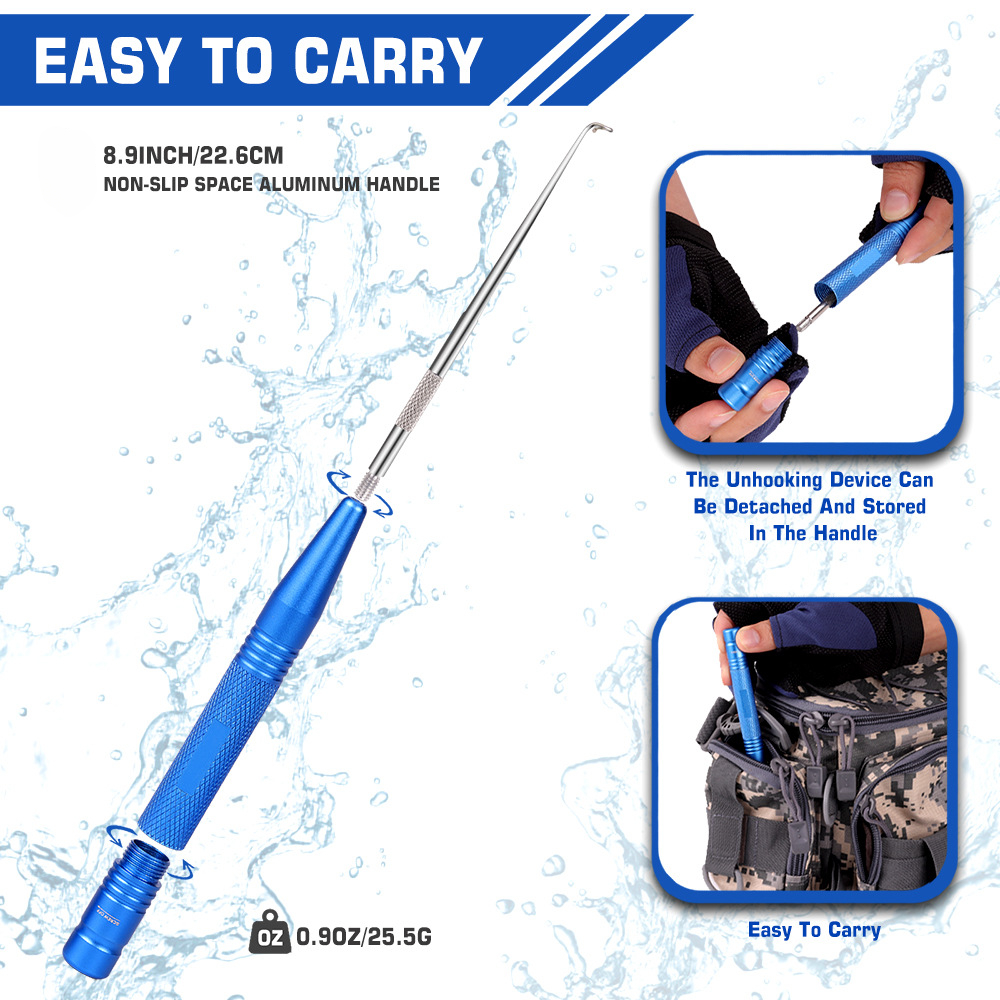 1PC Fishing Hook Remover Stain - Fishing Equipment Warehouse บทวิจารณ์และราคา
