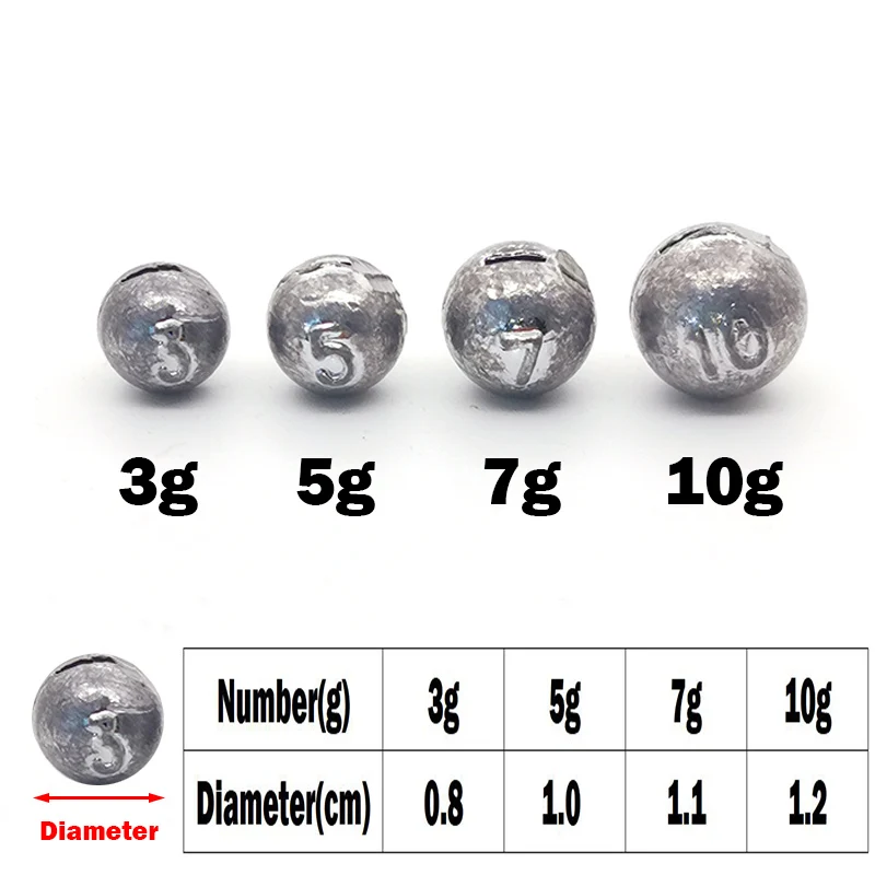 OUTKIT 10pcs/lot Lead Head Sin - Fishing Equipment Basics บทวิจารณ์และราคา