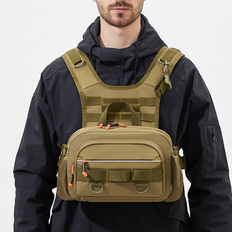 Men Chest Bag Tactical Fishing - Fishing Lure บทวิจารณ์และราคา