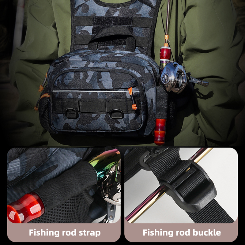 Men Chest Bag Tactical Fishing - Fishing Lure บทวิจารณ์และราคา