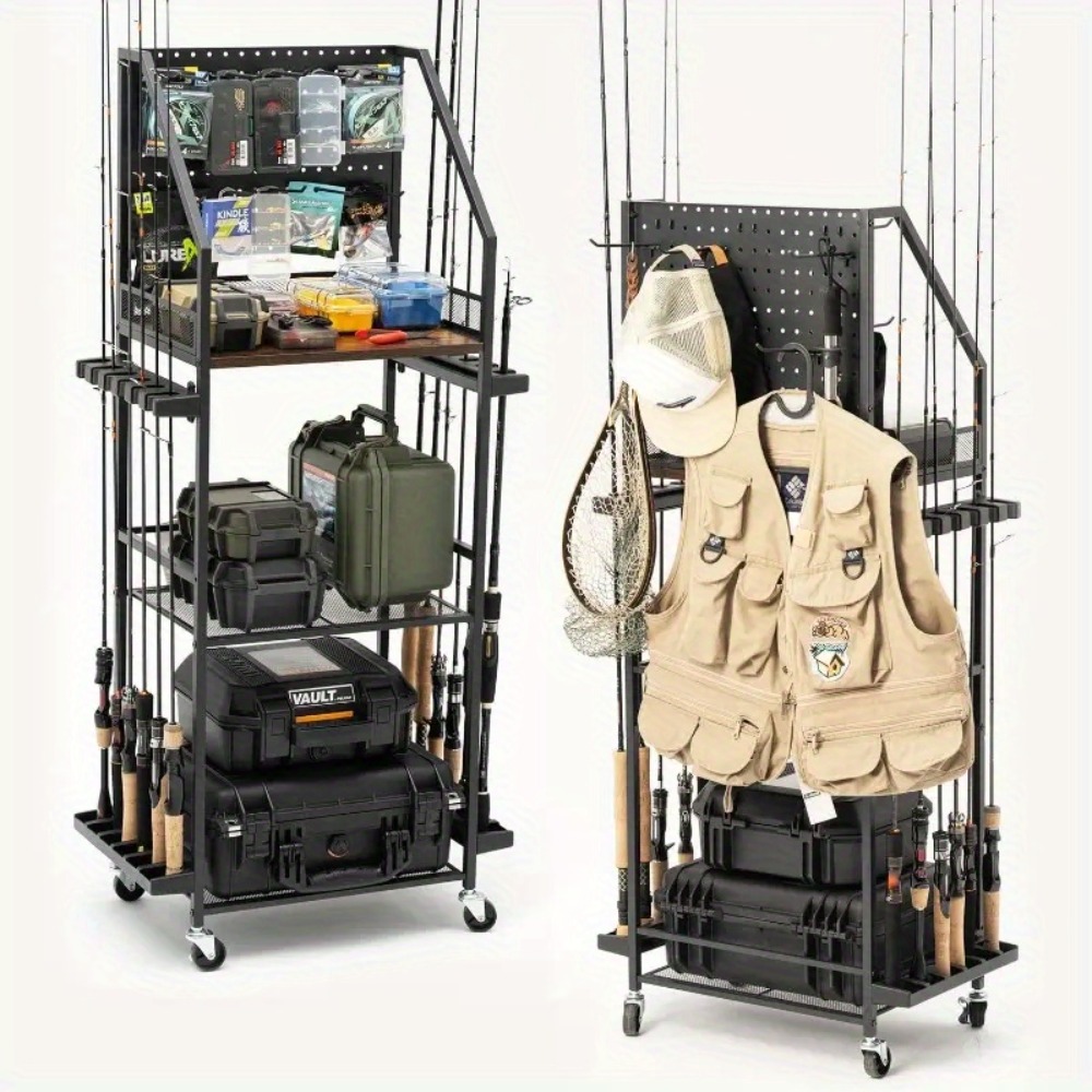 Fishing Rod Holders for Garage - Fishing Equipment Basics บทวิจารณ์และราคา