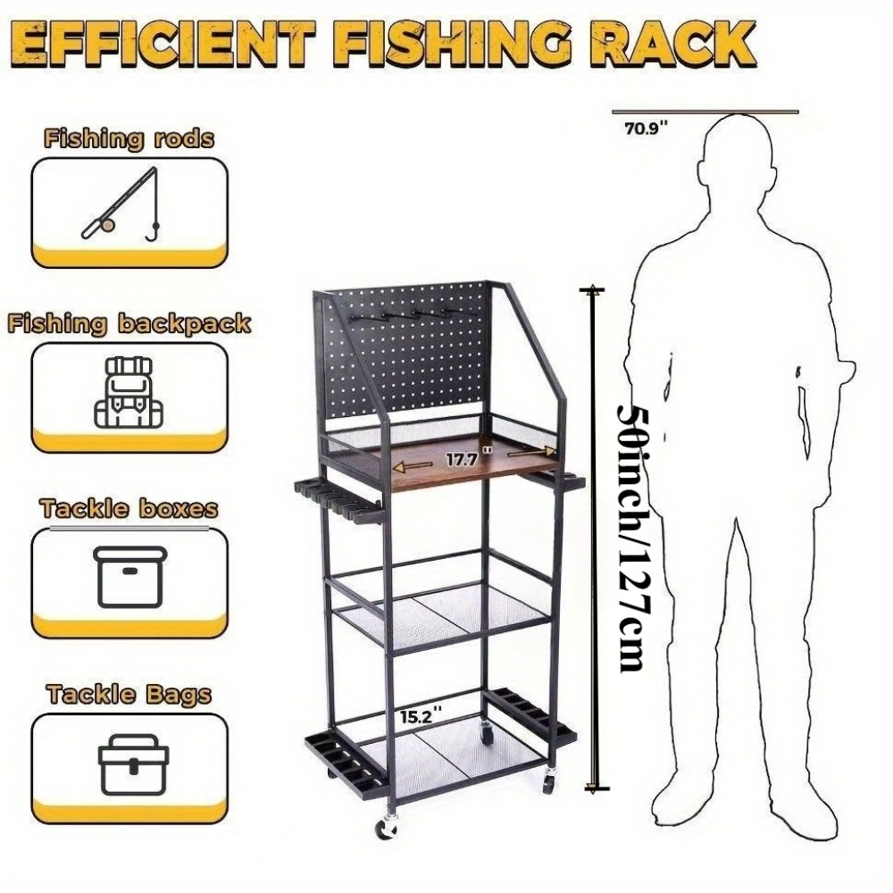 Fishing Rod Holders for Garage - Fishing Equipment Basics บทวิจารณ์และราคา