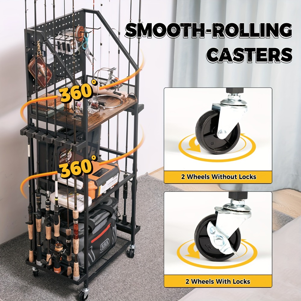 Fishing Rod Holders for Garage - Fishing Equipment Basics บทวิจารณ์และราคา