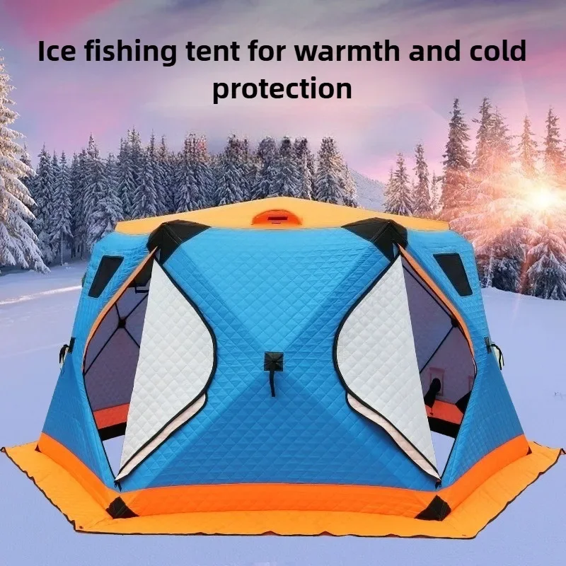 Hexagonal Cotton-padded Tent K - Fishing Equipment For 6 Year Old บทวิจารณ์และราคา