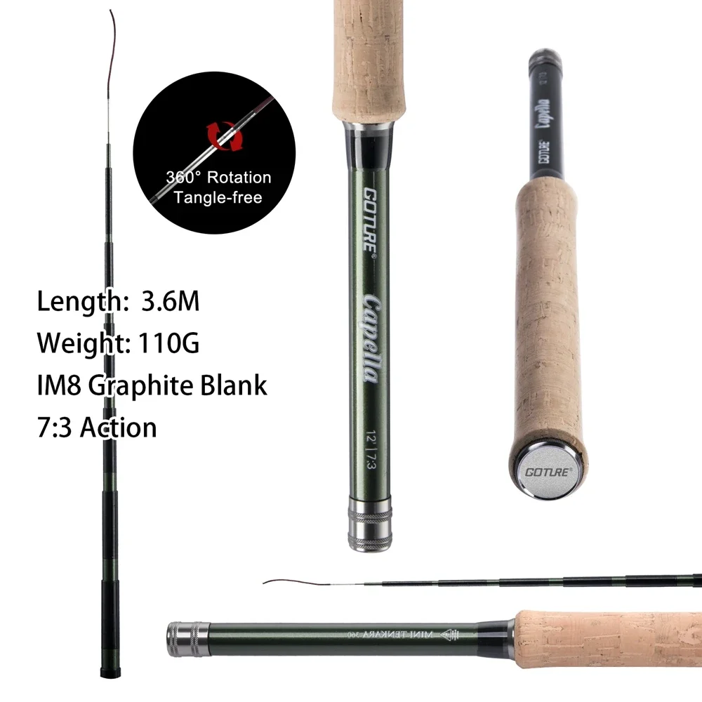 Goture 12FT Classical Tenkara  - Fly Fishing Set บทวิจารณ์และราคา