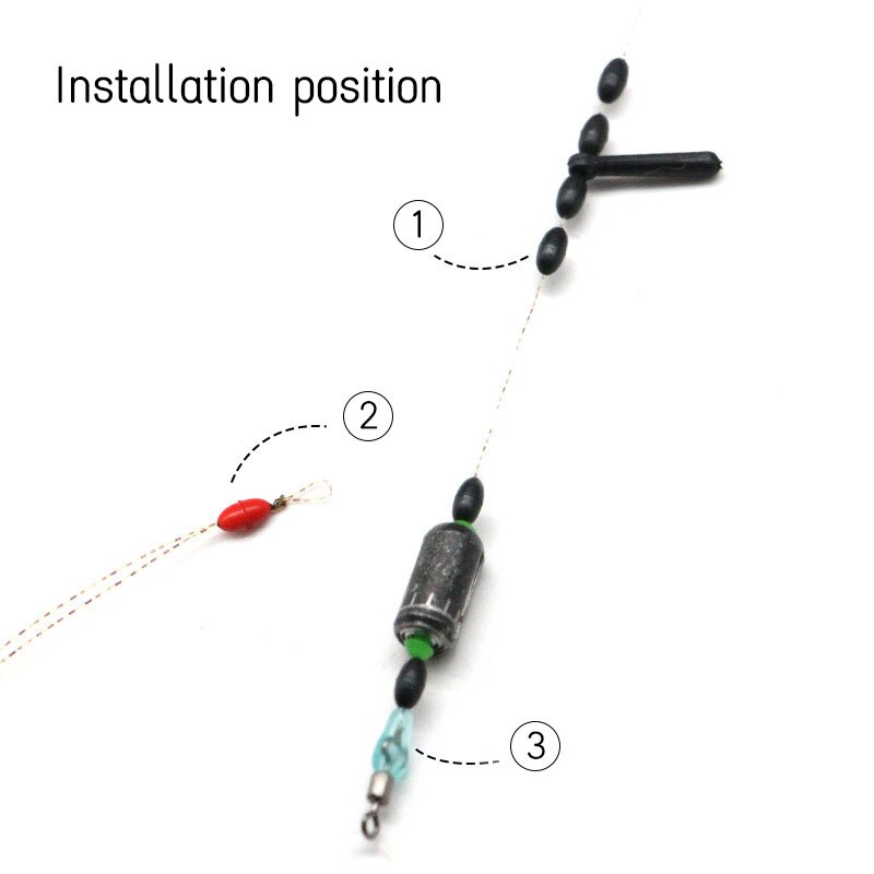 Fishing Rubber Bobber Beads St - Fishing Equipment On Sale บทวิจารณ์และราคา