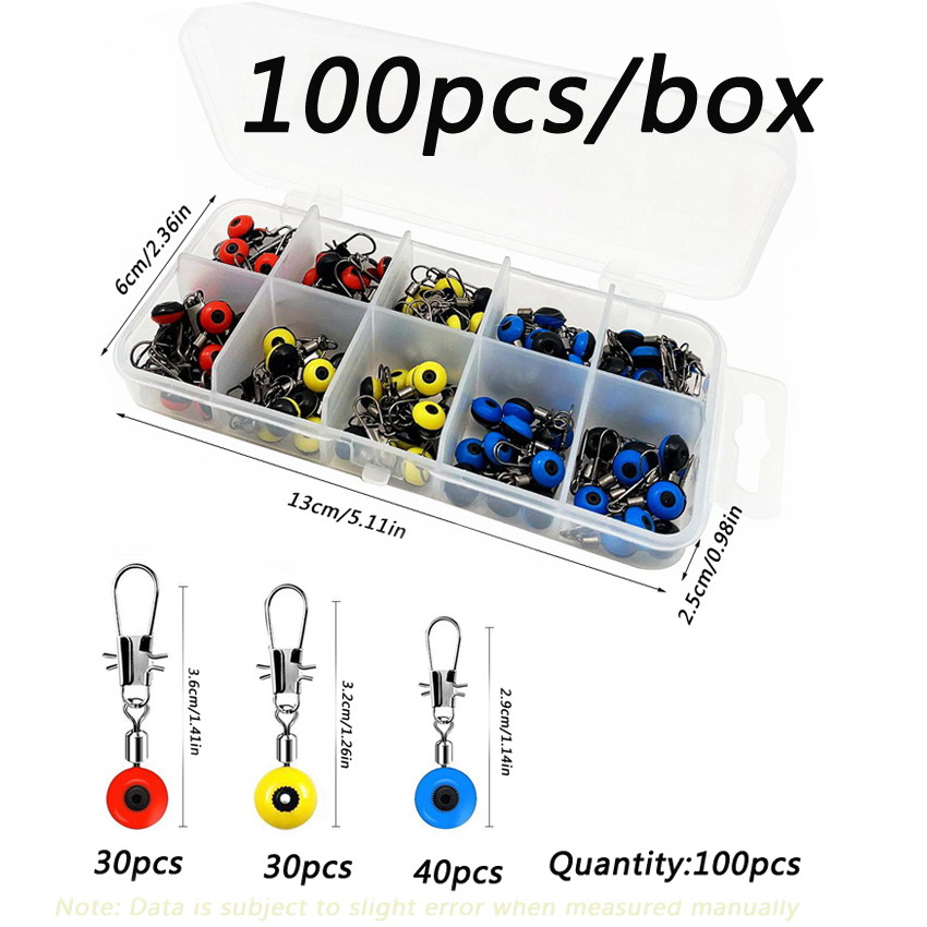 20pcs Fishing Line Hook Swivel - Fishing Equipment On Sale บทวิจารณ์และราคา
