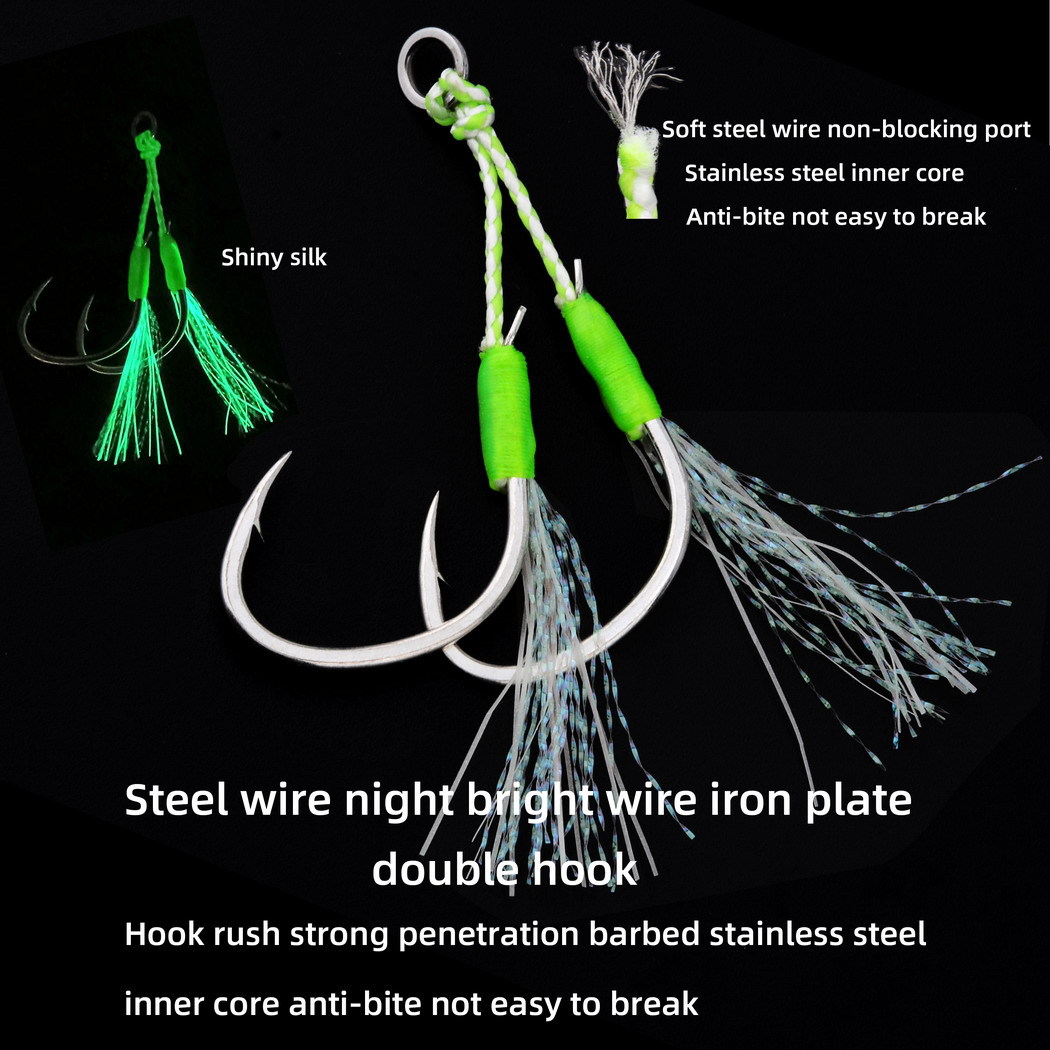 1pcs High quality Metal Night  - Quality Fishing Equipment บทวิจารณ์และราคา
